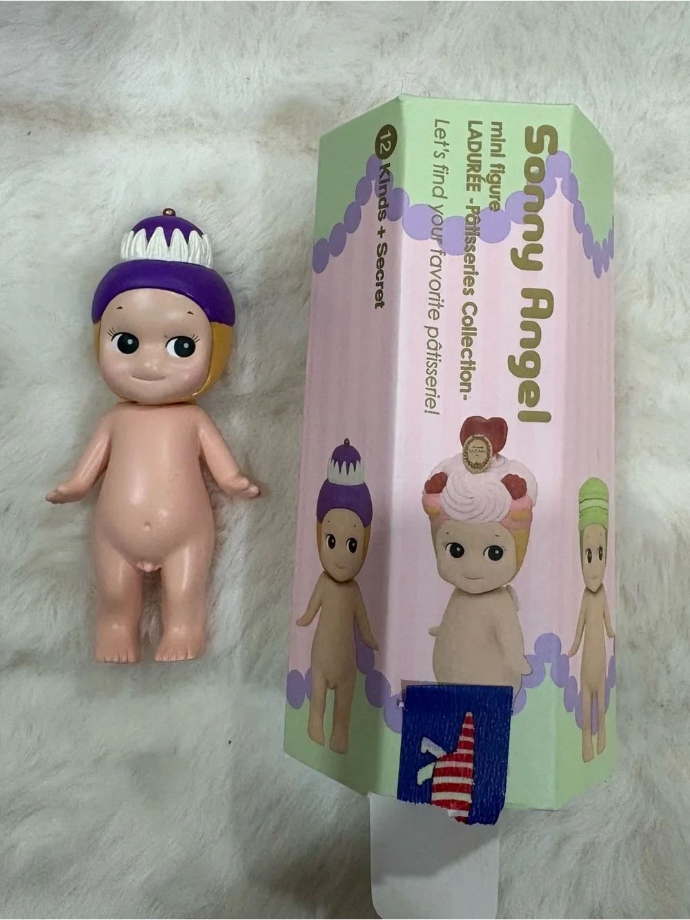 Sonny Angel Mini Figure Doll - Purple Accent - Kids Bath & Body